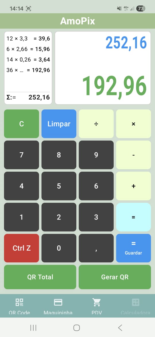 Calculadora Integrada